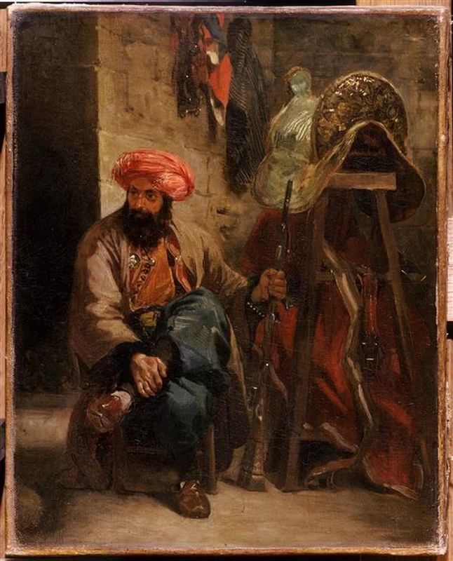 Il turco con la sella - Museo del Louvre, Parigi